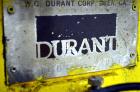 Used- W.G. Durant Model 100E Bulk Bag Filler / Auger Valve Bag Packer. 304 Stainless steel contact surfaces. Designed to fil...