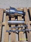Used- Mateer 3920 Single Head Inline Auger Filler. Unit has Microset controls, stainless steel construction and 2-1/2