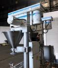 Used Mateer Burt Model 4009 Dual Head Automatic Inline Auger/Powder Filler.