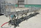 Used Image 4000 Quad Four Head Inline Auger Filling System. Each fillerhas a 22