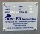 Used Per-Fil Industries Micro-SCW Single Head Automatic Powder Auger Filler
