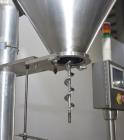 Used- Per Fil Industries PF23  Single Head Auger Filler with Conveyor. Right to Left Configuration. Speeds of 10 - 40 CPM De...