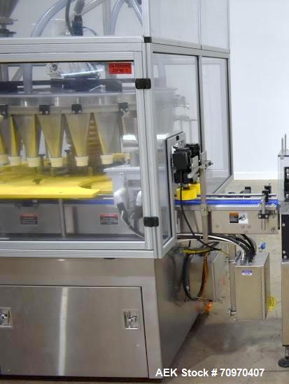 Used All-Fill R-121 24-Head Rotary Auger Filler – 50–80 CPM Fill Rates