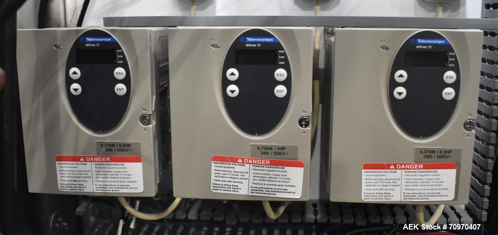Used All-Fill R-121 24-Head Rotary Auger Filler – 50–80 CPM Fill Rates