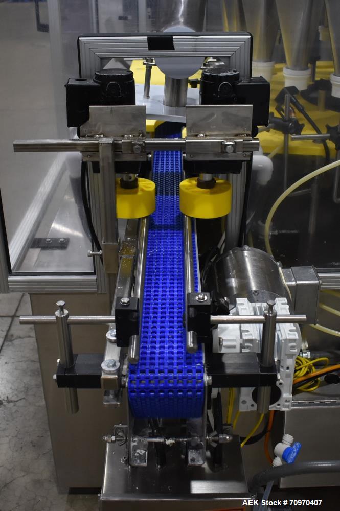 Used All-Fill R-121 24-Head Rotary Auger Filler – 50–80 CPM Fill Rates