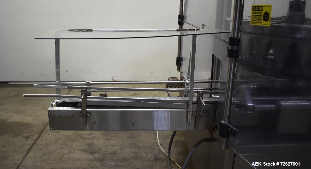 Used Mateer Pneumatic Scale Model 6700 18-Station Rotary Auger Filler.