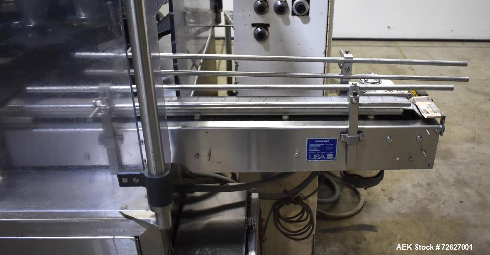 Used Mateer Pneumatic Scale Model 6700 18-Station Rotary Auger Filler.