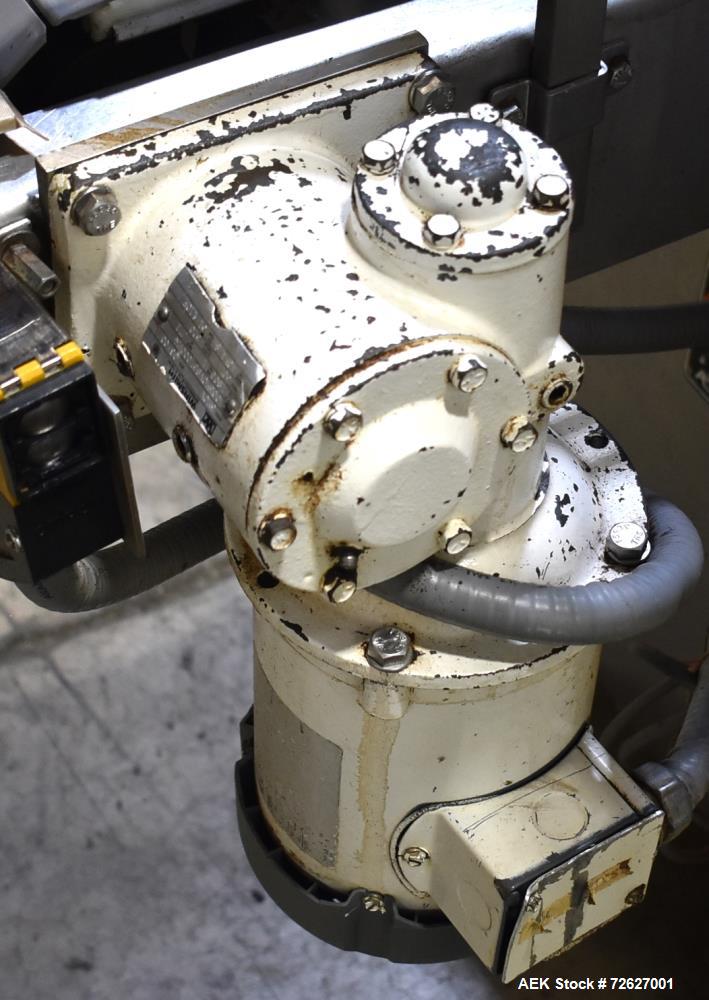 Used Mateer Pneumatic Scale Model 6700 18-Station Rotary Auger Filler.
