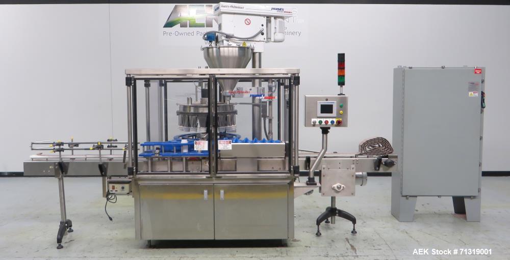 Used Pneumatic Scale Angelus (Mateer) Model W6600 Rotary Powder Auger Filler