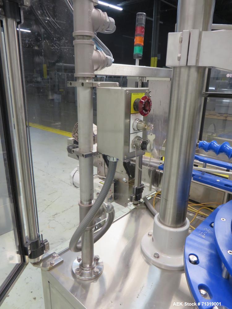 Used Pneumatic Scale Angelus (Mateer) Model W6600 Rotary Powder Auger Filler