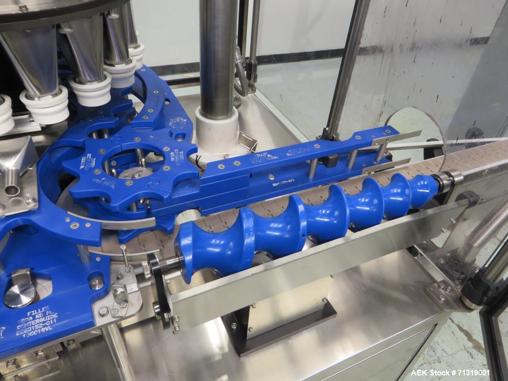 Used Pneumatic Scale Angelus (Mateer) Model W6600 Rotary Powder Auger Filler