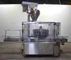 Used Mateer Pneumatic Scale Model 6700 18-Station Rotary Auger Filler.
