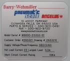 Used Pneumatic Scale Angelus (Mateer) Model W6600 Rotary Powder Auger Filler