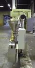 Used Mateer Dual Head Powder Auger Filler. Dual chain conveyor, 3/8