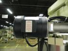 Used Mateer Dual Head Powder Auger Filler. Dual chain conveyor, 3/8