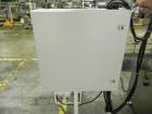 Used Mateer Dual Head Powder Auger Filler. Dual chain conveyor, 3/8