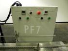 Used Mateer Dual Head Powder Auger Filler. Dual chain conveyor, 3/8