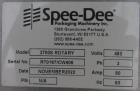 Unused Speed Dee Model 3700S Servo Rotary Auger Filler with Integrated Wipotec (OCS) Checkweigher. Has Twin Auger filler with 36