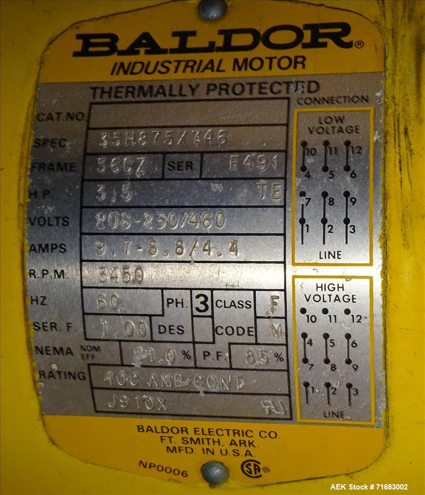 Used J&J Strongarm Manipulator Bag Lift.