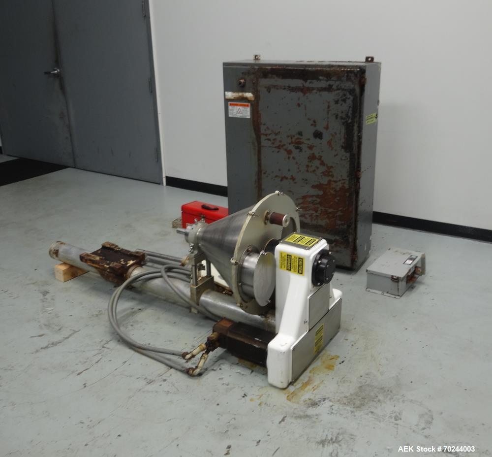 Used Accufill Model 75 Speedster Semi Automatic Servo Powder Auger Filler