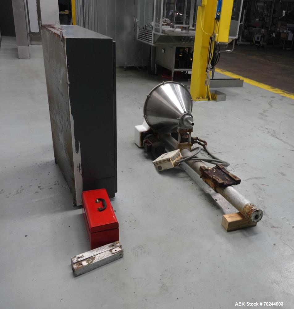 Used Accufill Model 75 Speedster Semi Automatic Servo Powder Auger Filler