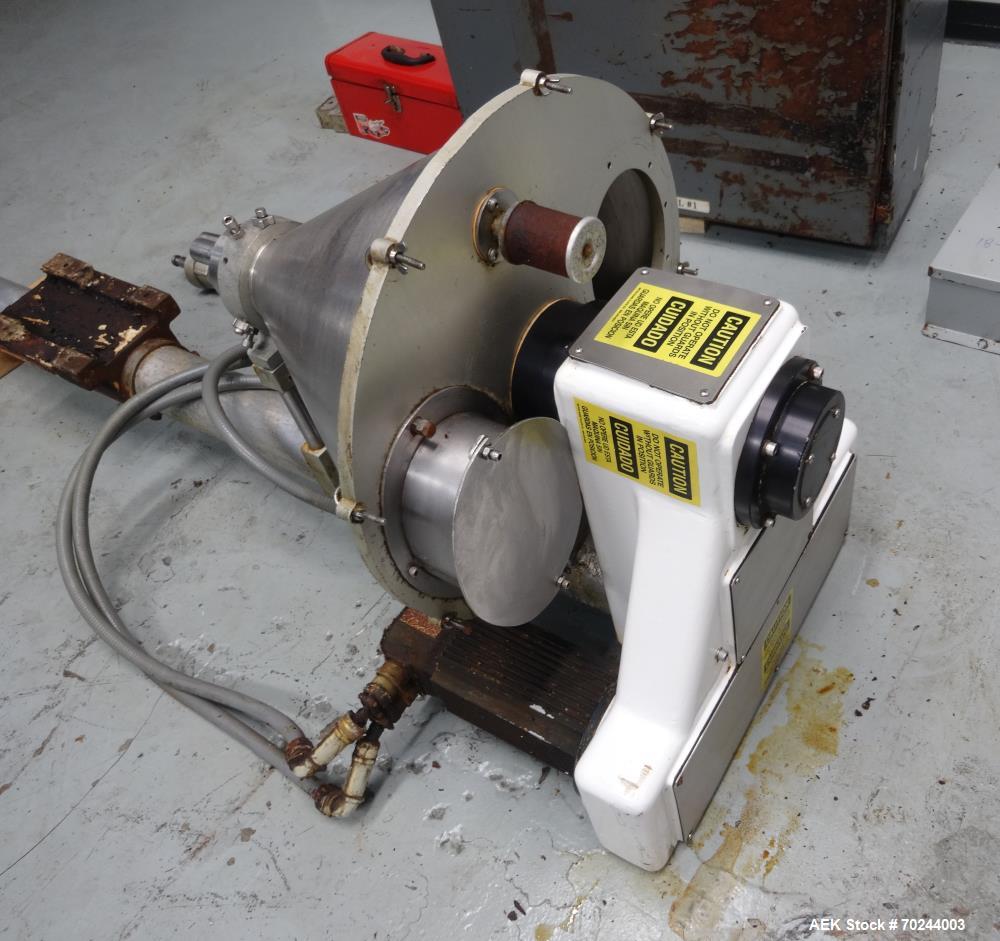 Used Accufill Model 75 Speedster Semi Automatic Servo Powder Auger Filler