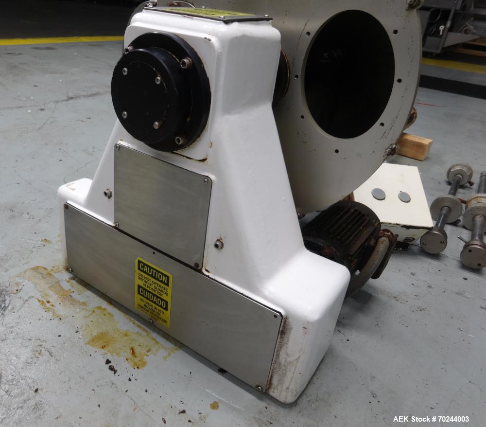 Used Accufill Model 75 Speedster Semi Automatic Servo Powder Auger Filler