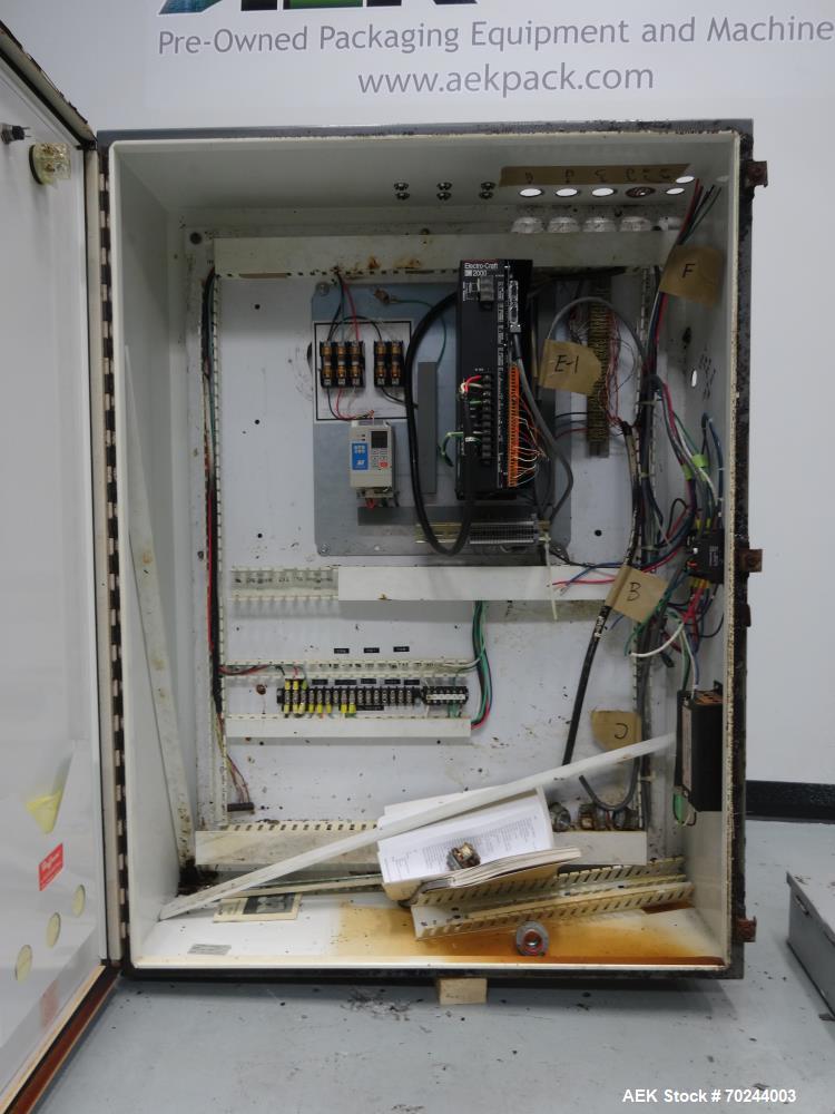 Used Accufill Model 75 Speedster Semi Automatic Servo Powder Auger Filler