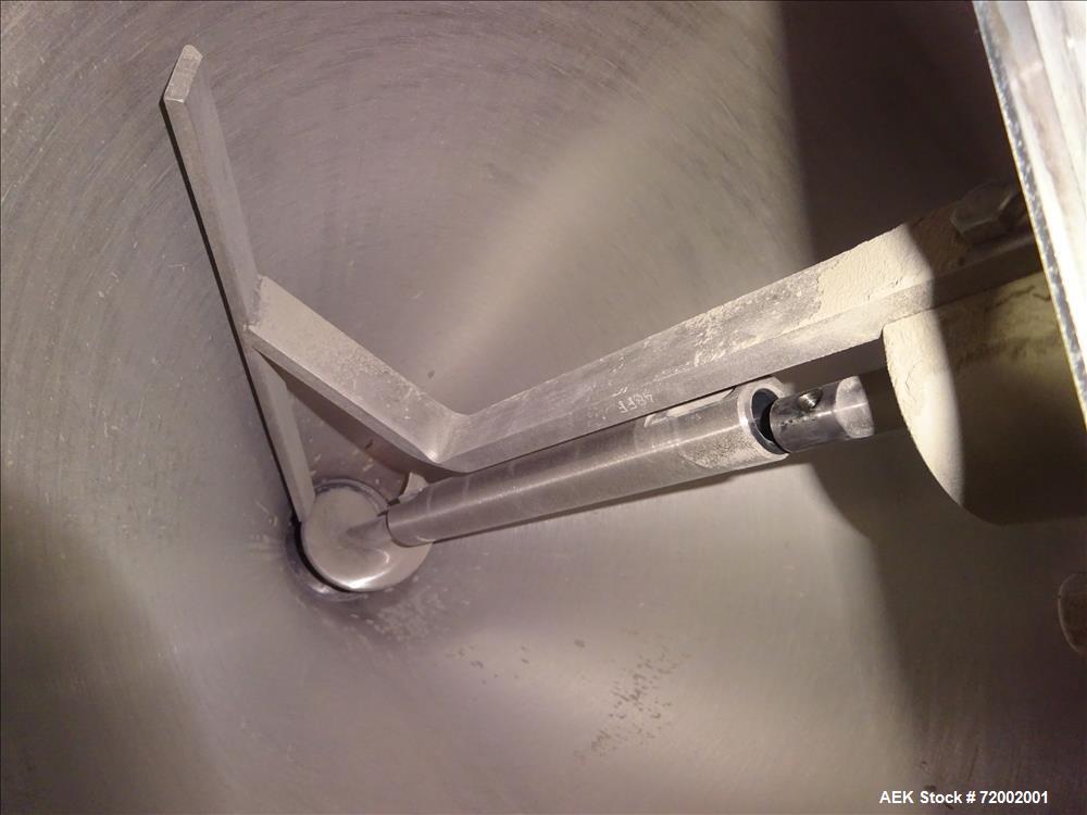 Used AMS Model A100 Semi-Automatic Single Head Auger Filler.