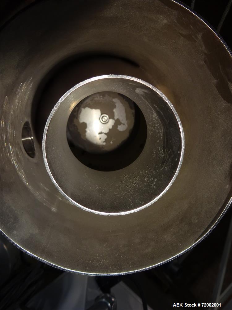 Used AMS Model A100 Semi-Automatic Single Head Auger Filler.