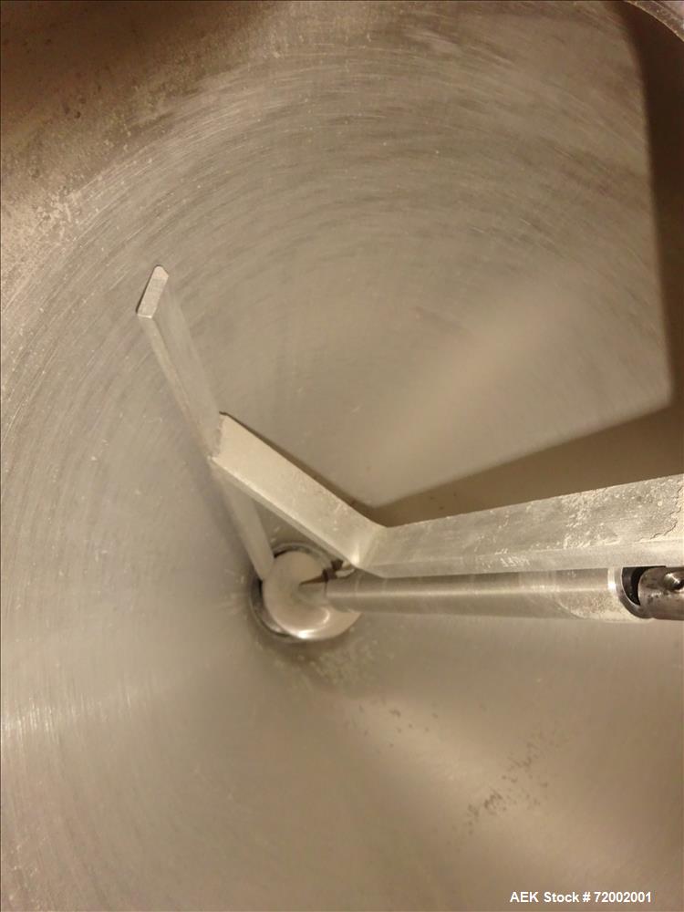 Used AMS Model A100 Semi-Automatic Single Head Auger Filler.