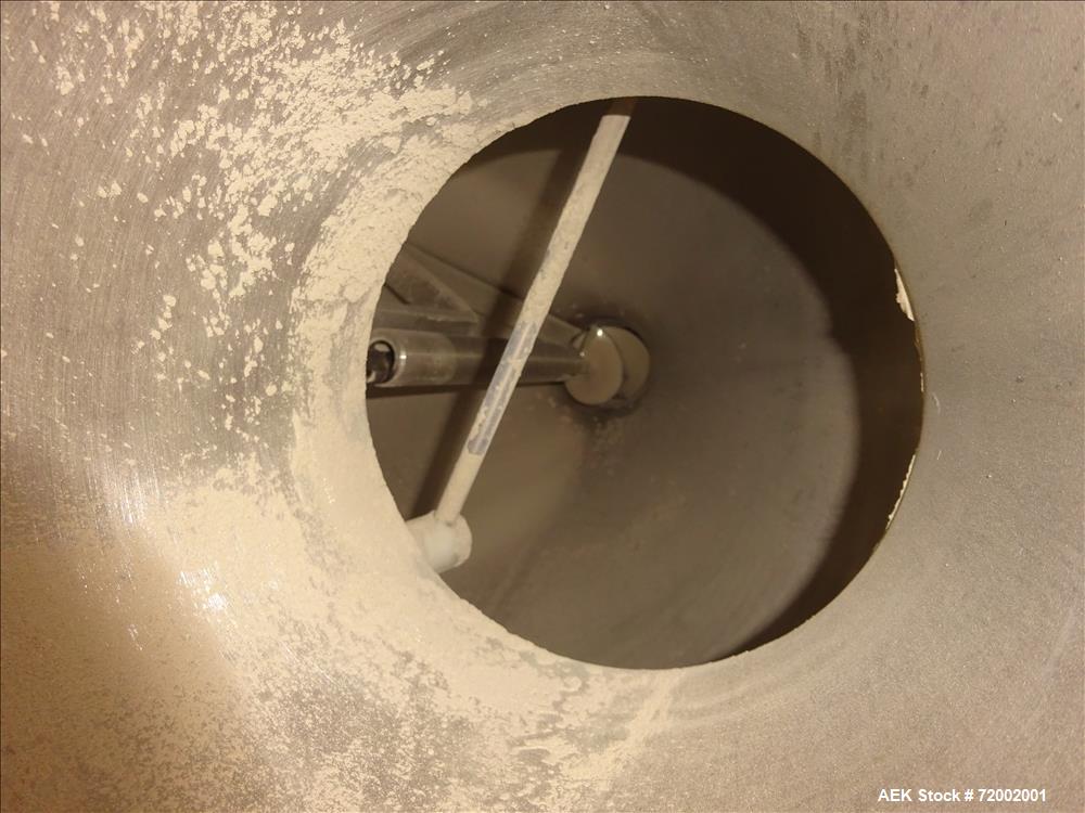 Used AMS Model A100 Semi-Automatic Single Head Auger Filler.
