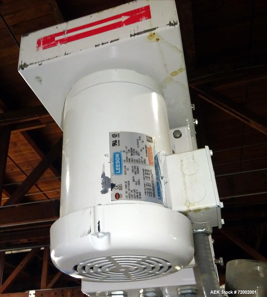 Used AMS Model A100 Semi-Automatic Single Head Auger Filler.