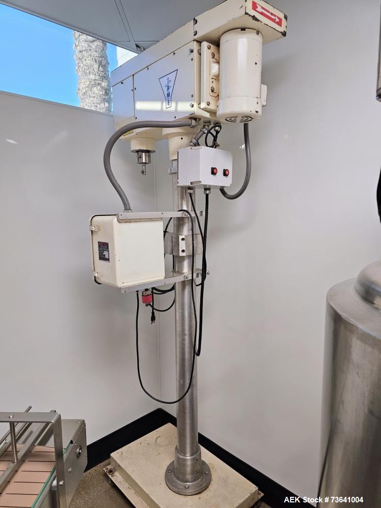 Used AMS A100 Semi-Automatic Auger Filler Stainless Steel Powder Filling Machine