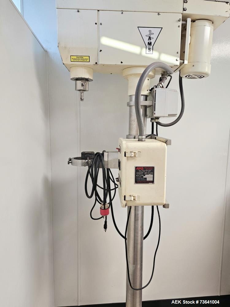 Used AMS A100 Semi-Automatic Auger Filler Stainless Steel Powder Filling Machine