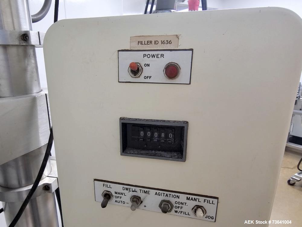 Used AMS A100 Semi-Automatic Auger Filler Stainless Steel Powder Filling Machine