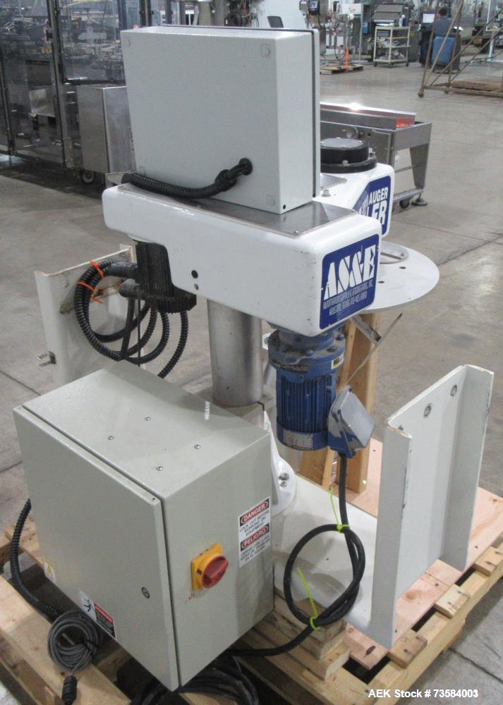 Used AS&E Model M75 Automatic Inline Powder Auger Filling System | Servo-Driven Filler