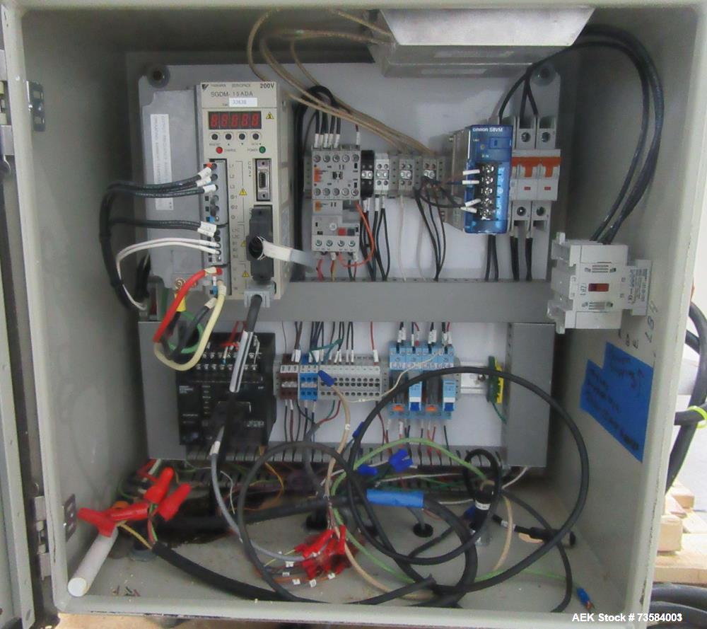 Used AS&E Model M75 Automatic Inline Powder Auger Filling System | Servo-Driven Filler
