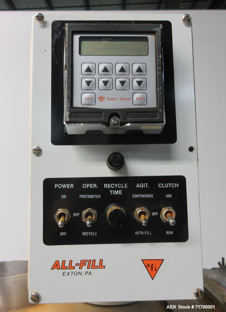 Used All-Fill Model B-150 Auger Filler