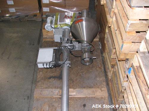 Used-Used: All Fill B-350 auger filler. Semi automatic, complete with agitated hopper. 3/60/208/230V 
