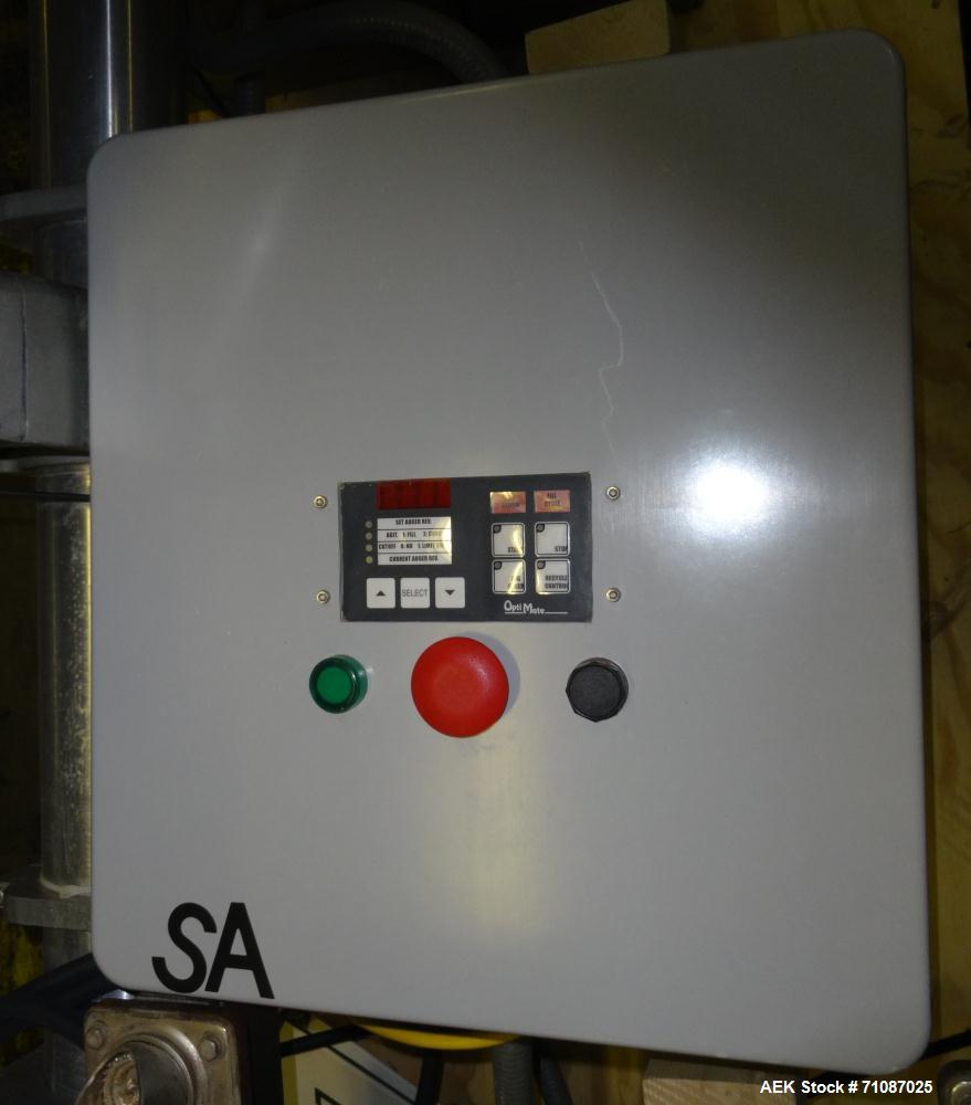 Used All-Fill Model B-350 Powder Auger Filling Head. Stainless steel construction. Agitated hopper.