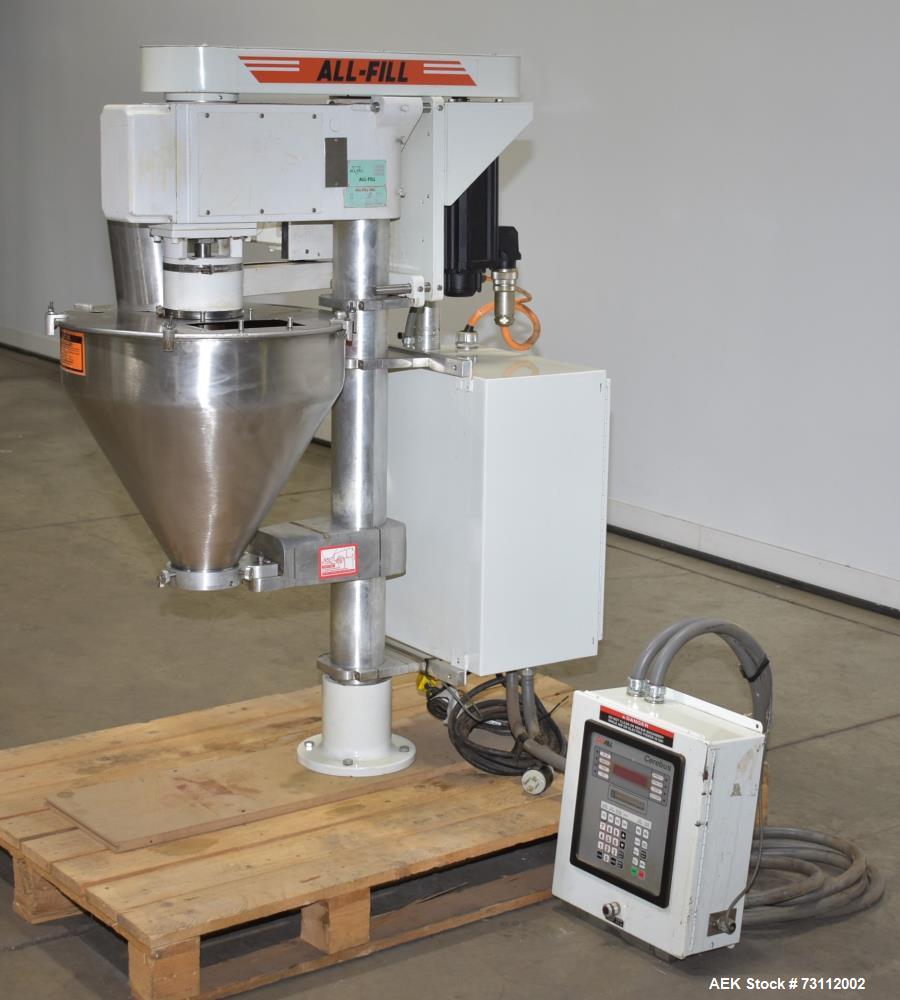 All Fill Model B-400 SV Servodrive Semi-Automatic Filling Machine