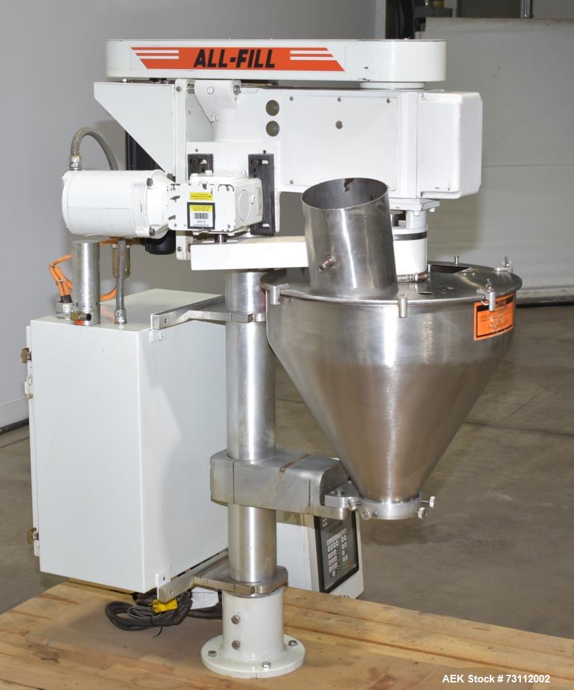 All Fill Model B-400 SV Servodrive Semi-Automatic Filling Machine