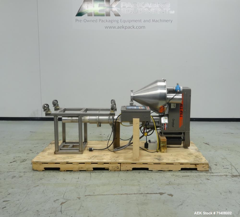 Used All-Fill Model B-400 Cererebus III Powder Auger Filling Head