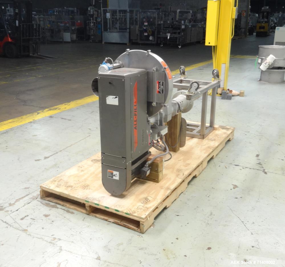 Used All-Fill Model B-400 Cererebus III Powder Auger Filling Head