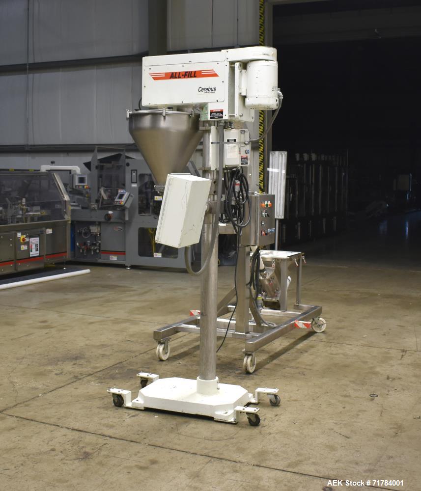 Used All-Fill Model B-400 Single Auger Filler
