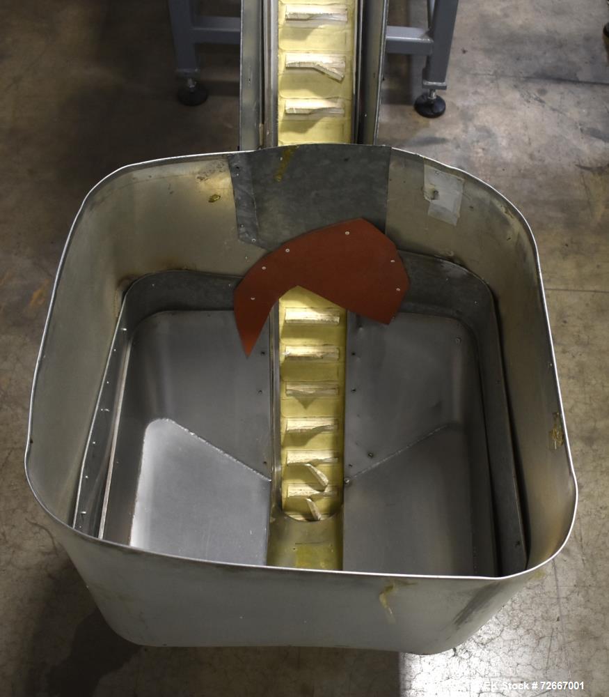 Used All-Fill Powder Tube Filling Line. Consisting of: All Fill B-600 Single Head Semi-Automatic Auger Filler. Has level sensor, agitator and tooling, collector funnel. Currently set up for 1" diamet...