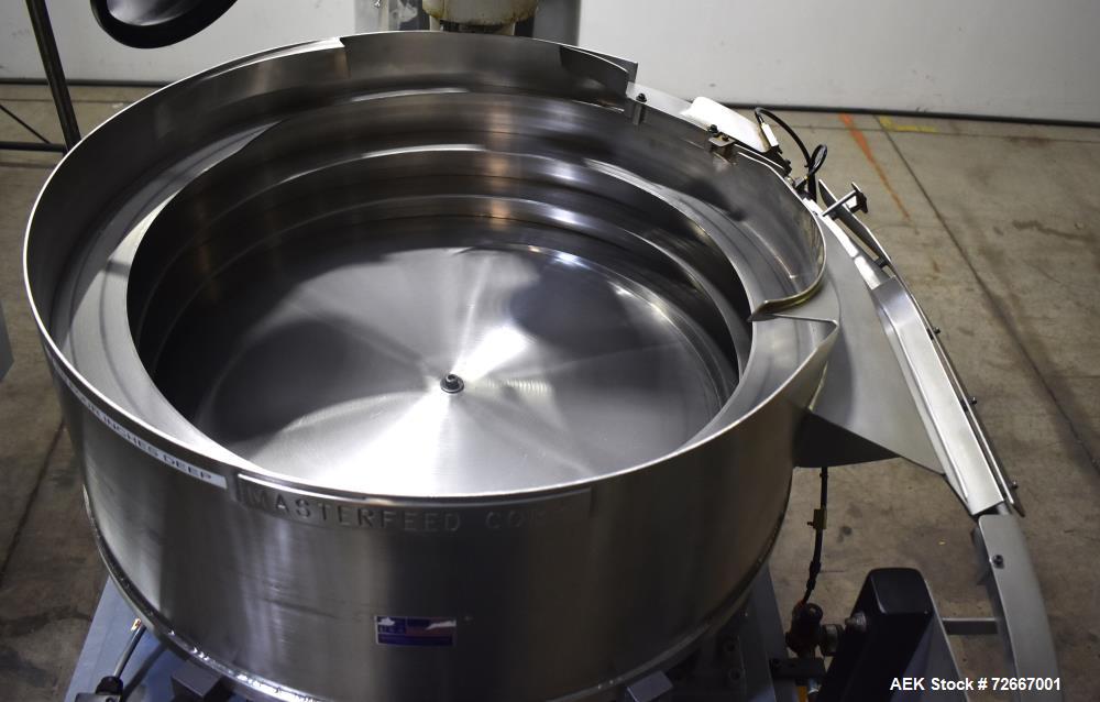 Used All-Fill Powder Tube Filling Line. Consisting of: All Fill B-600 Single Head Semi-Automatic Auger Filler. Has level sensor, agitator and tooling, collector funnel. Currently set up for 1" diamet...