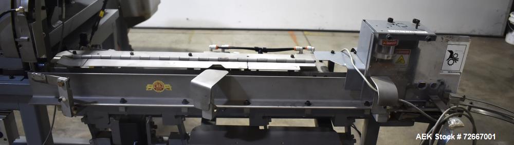 Used All-Fill Powder Tube Filling Line. Consisting of: All Fill B-600 Single Head Semi-Automatic Auger Filler. Has level sensor, agitator and tooling, collector funnel. Currently set up for 1" diamet...