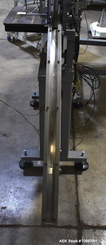 Used All-Fill Powder Tube Filling Line. Consisting of: All Fill B-600 Single Head Semi-Automatic Auger Filler. Has level sensor, agitator and tooling, collector funnel. Currently set up for 1" diamet...